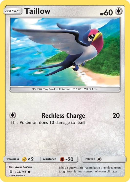 Image for Taillow (103/145) - Pokemon