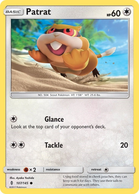 Image for Patrat (107/145) - Pokemon