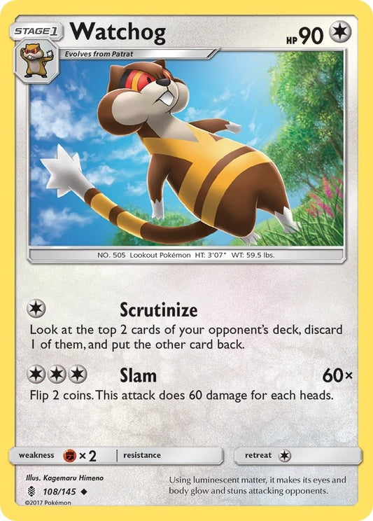Image for Watchog (108/145) - Pokemon