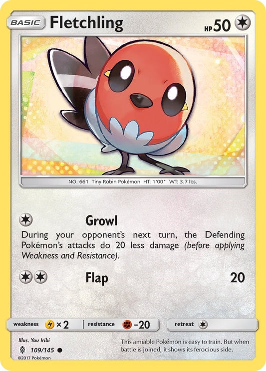 Image for Fletchling (109/145) - Pokemon