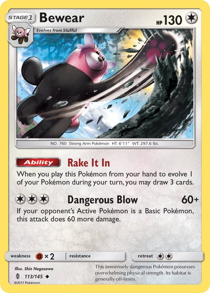Image for Bewear (113/145) - Pokemon