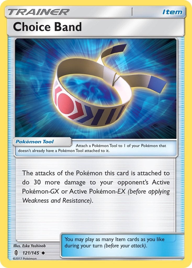 Image for Choice Band (121/145) - Pokemon