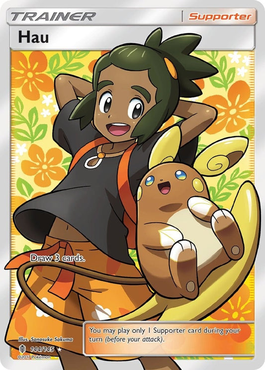 Image for Hau (Full Art) (144/145) - Pokemon