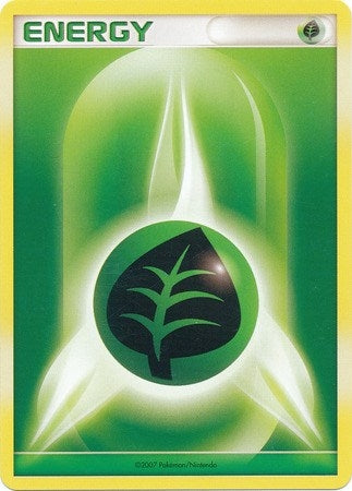 Image for Grass Energy (2007 Unnumbered D/P Style Non-Holo) - Pokemon