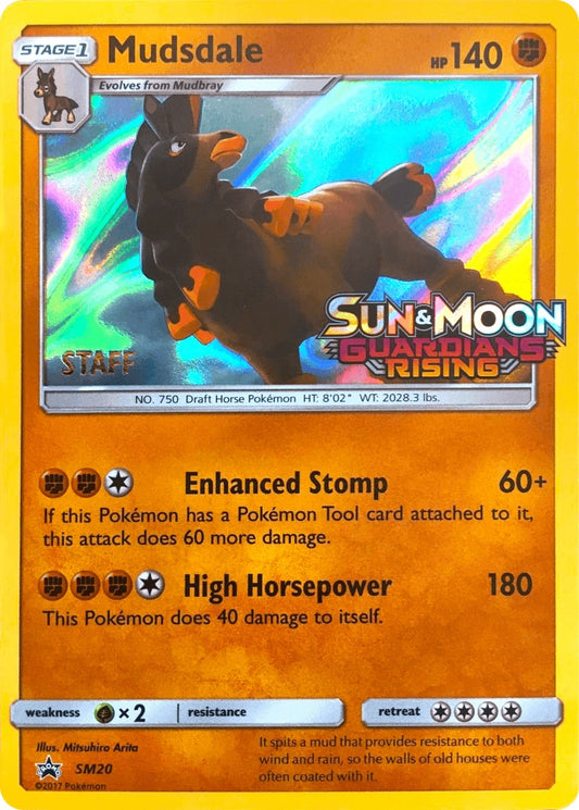 Image for Mudsdale - SM20 (Prerelease) [Staff] (SM20) - Pokemon