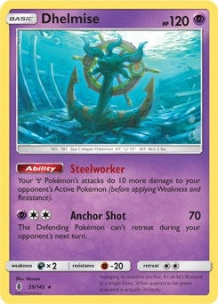 Image for Dhelmise - 59/145 (SM Guardians Rising) (059/145) - Pokemon
