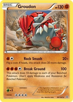 Image for Groudon - 84/160 (XY Primal Clash) (084/160) - Pokemon