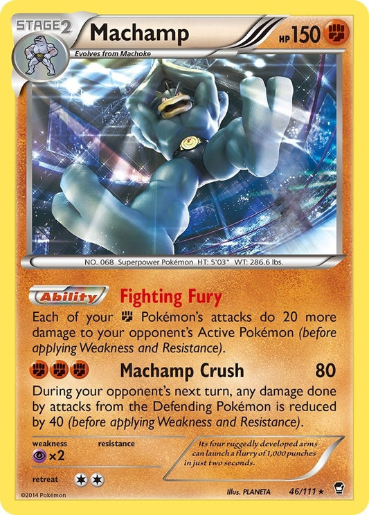 Image for Machamp - 46/111 (XY Furious Fists) (046/111) - Pokemon