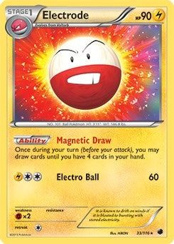 Image for Electrode - 33/116 (BW Plasma Freeze) (033/116) - Pokemon