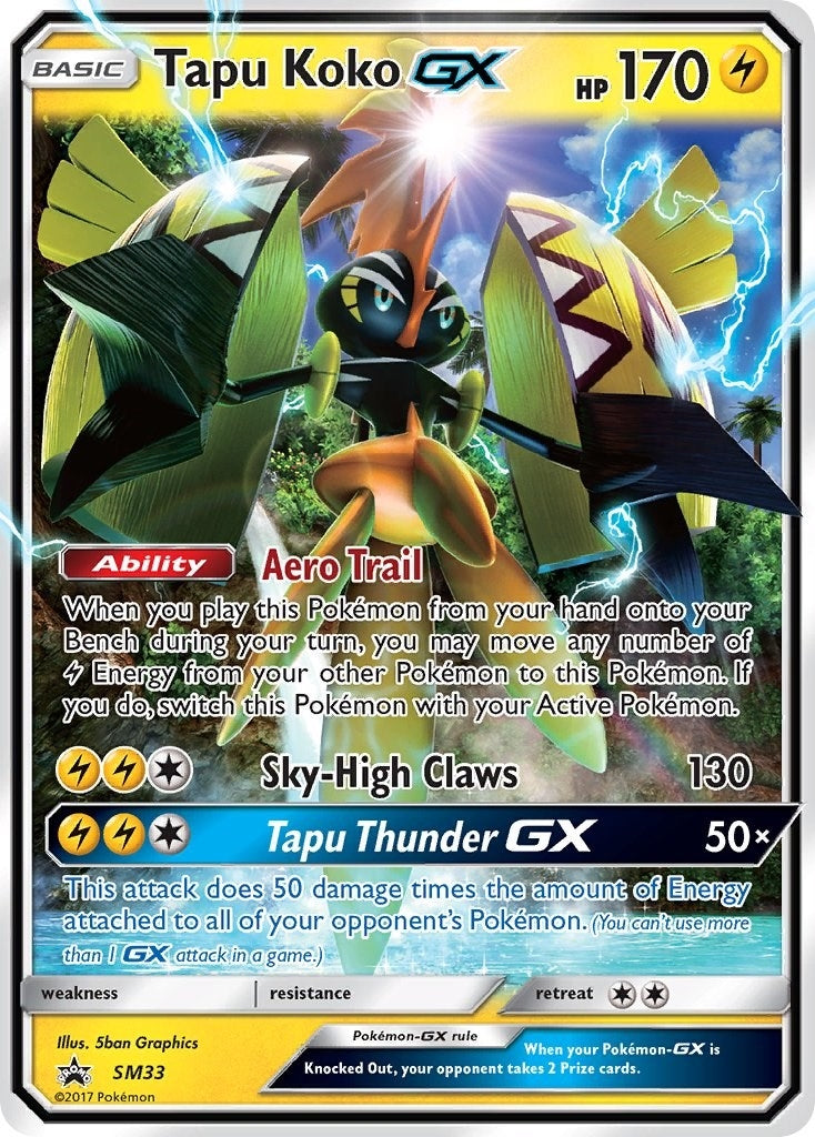 Image for Tapu Koko GX - SM33 (SM33) - Pokemon