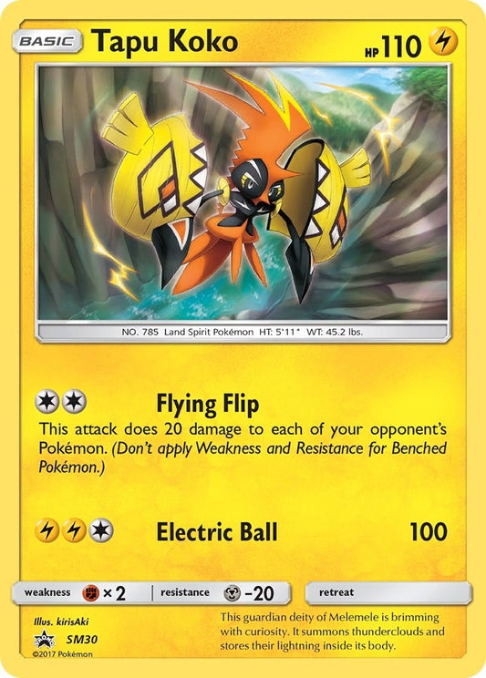 Image for Tapu Koko - SM30 (SM30) - Pokemon