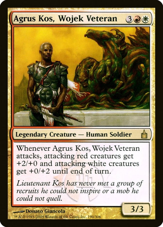 Image for Agrus Kos, Wojek Veteran (190) - Magic: The Gathering