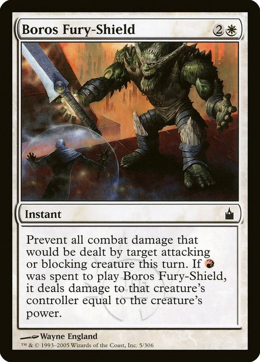 Image for Boros Fury-Shield (5) - Magic: The Gathering