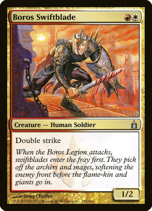 Image for Boros Swiftblade (193) - Magic: The Gathering