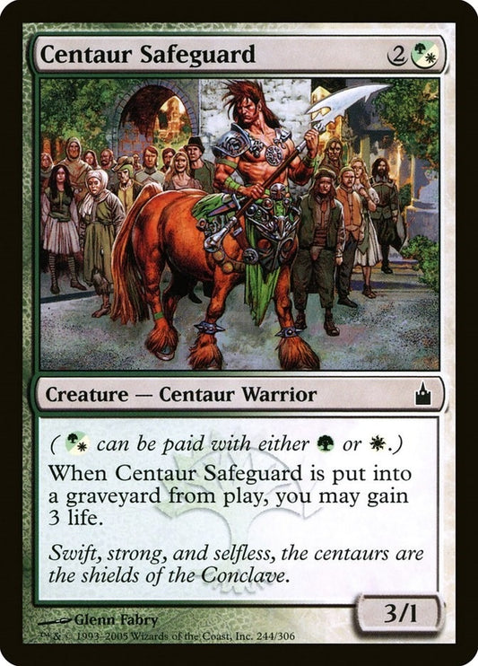 Image for Centaur Safeguard (244) - Magic: The Gathering