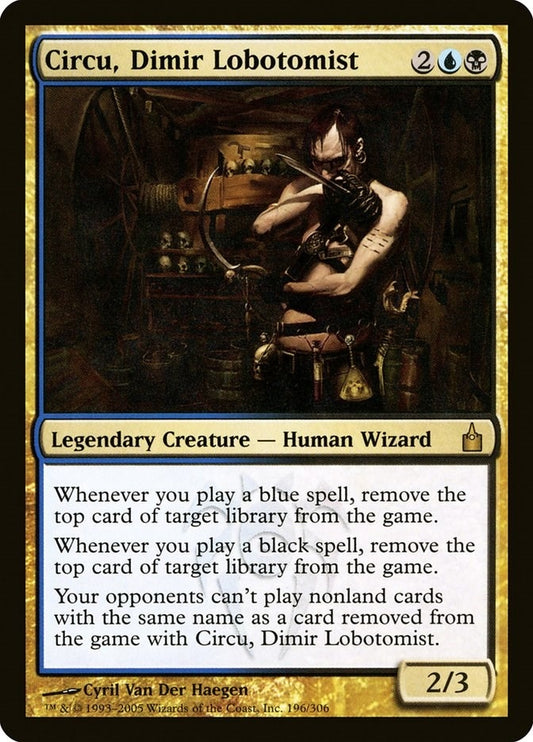 Image for Circu, Dimir Lobotomist (196) - Magic: The Gathering