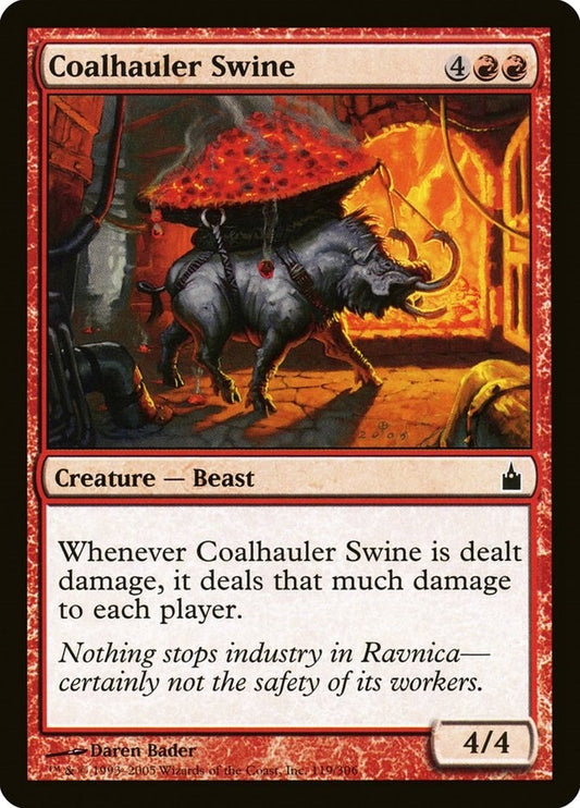 Image for Coalhauler Swine (119) - Magic: The Gathering
