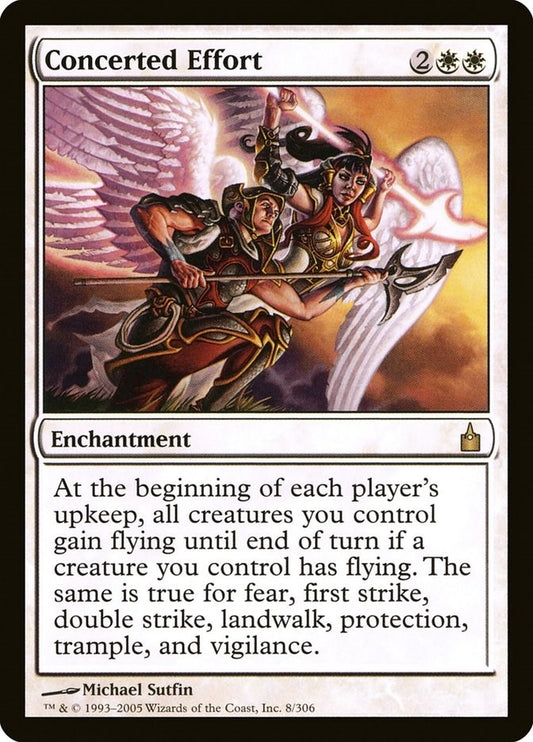 Image for Concerted Effort (8) - Magic: The Gathering