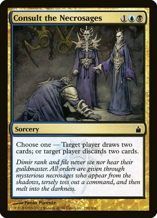 Image for Consult the Necrosages (199) - Magic: The Gathering