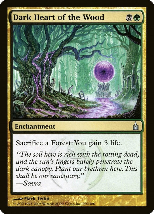 Image for Dark Heart of the Wood (200) - Magic: The Gathering