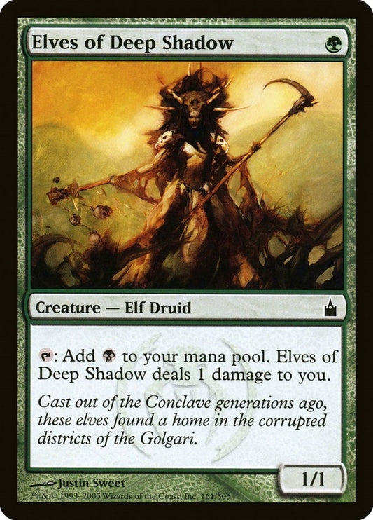Image for Elves of Deep Shadow (161) - Magic: The Gathering
