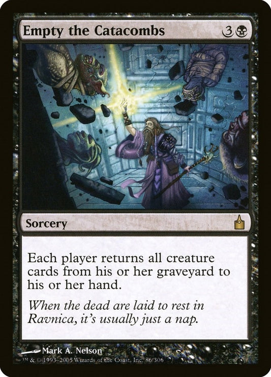 Image for Empty the Catacombs (86) - Magic: The Gathering