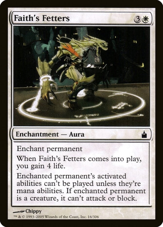 Image for Faith's Fetters (16) - Magic: The Gathering