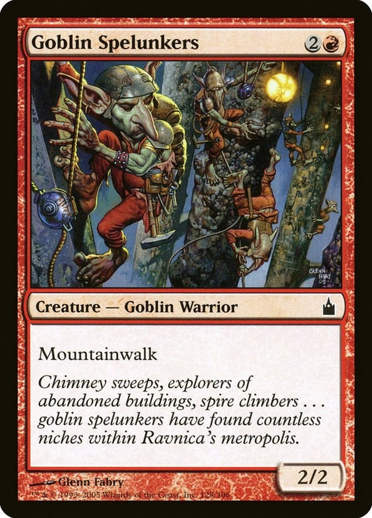Image for Goblin Spelunkers (128) - Magic: The Gathering
