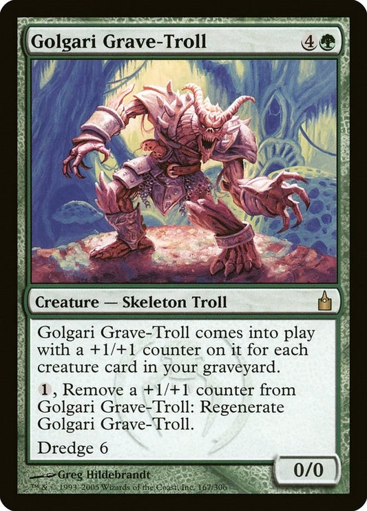 Image for Golgari Grave-Troll (167) - Magic: The Gathering