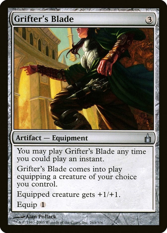 Image for Grifter's Blade (263) - Magic: The Gathering