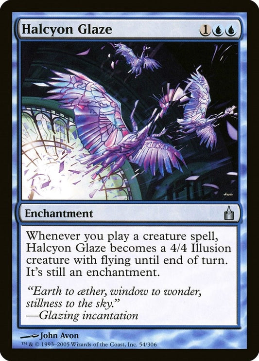 Image for Halcyon Glaze (54) - Magic: The Gathering