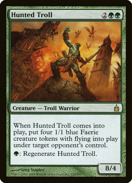 Image for Hunted Troll (170) - Magic: The Gathering