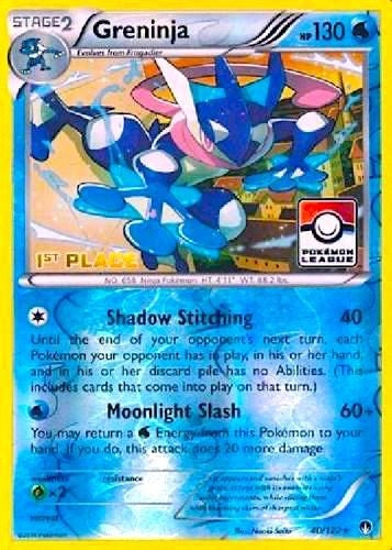 Image for Greninja - 40/122 (Pokemon League) [1st Place] (040/122) - Pokemon
