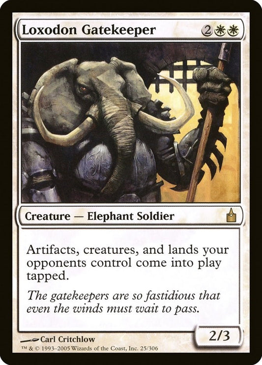 Image for Loxodon Gatekeeper (25) - Magic: The Gathering