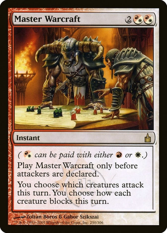 Image for Master Warcraft (250) - Magic: The Gathering