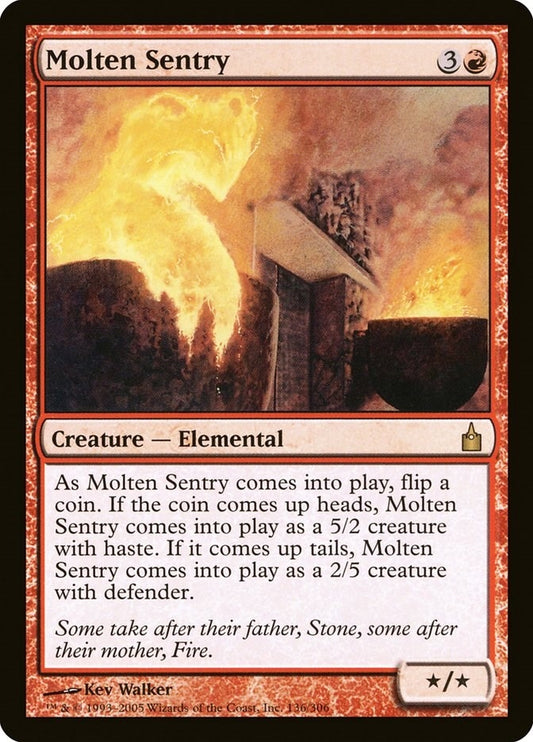 Image for Molten Sentry (136) - Magic: The Gathering