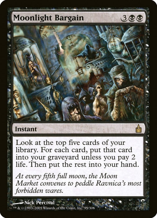 Image for Moonlight Bargain (95) - Magic: The Gathering