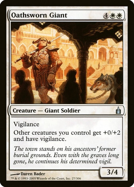 Image for Oathsworn Giant (27) - Magic: The Gathering