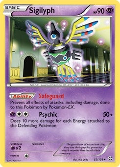 Image for Sigilyph (052/124) - Pokemon