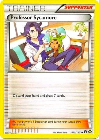 Image for Professor Sycamore - 107a/122 (Non-Holo) (107a/122) - Pokemon