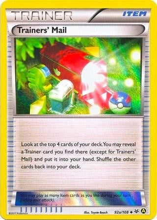Image for Trainers' Mail - 92a/108 (Holo) (092a/108) - Pokemon