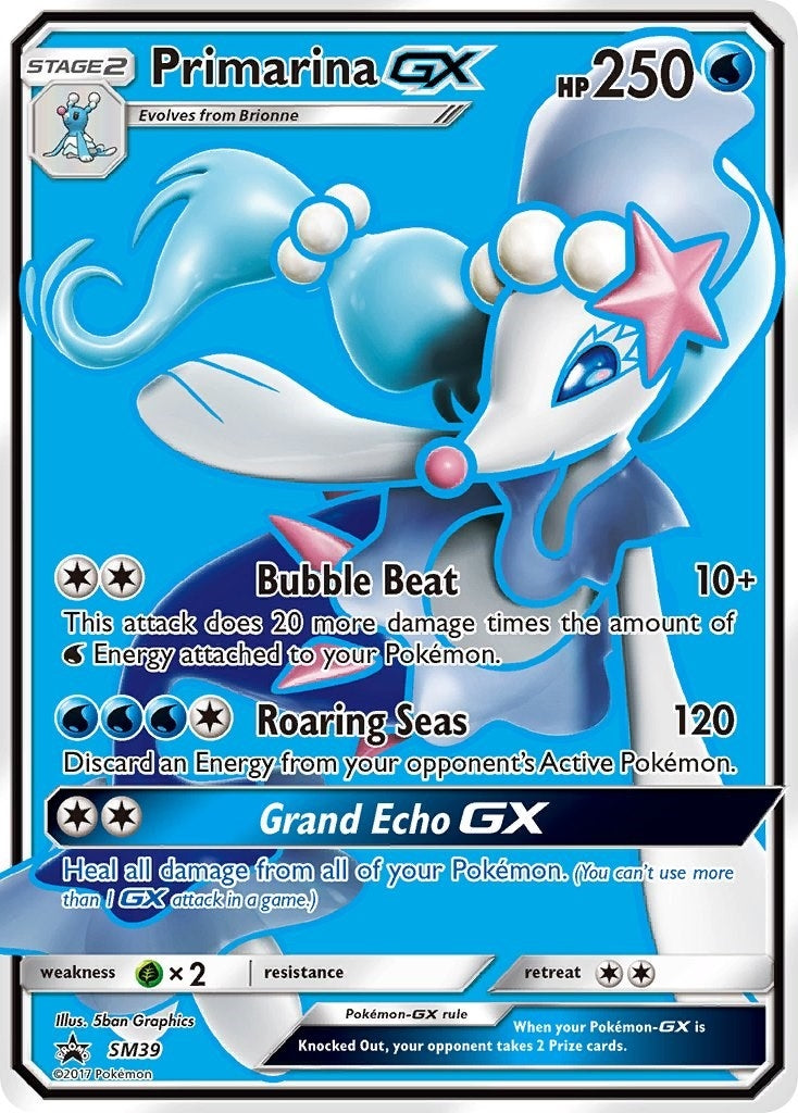 Image for Primarina GX - SM39 (SM39) - Pokemon