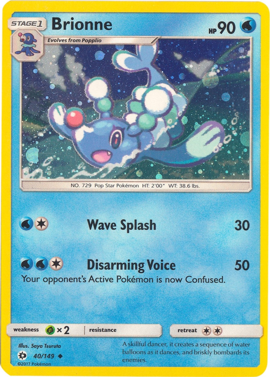 Image for Brionne - 40/149 (Cosmos Holo) (040/149) - Pokemon