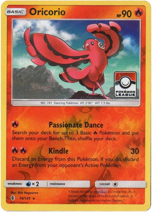 Image for Oricorio - 14/145 (Pokemon League) (014/145) - Pokemon