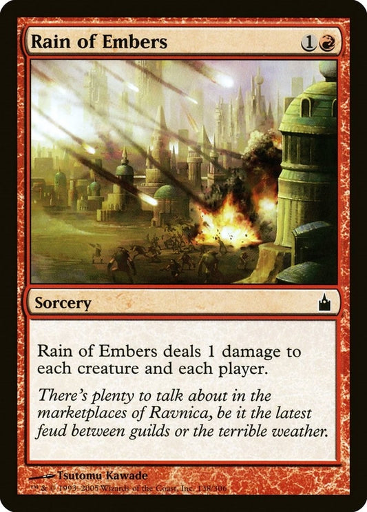 Image for Rain of Embers (138) - Magic: The Gathering