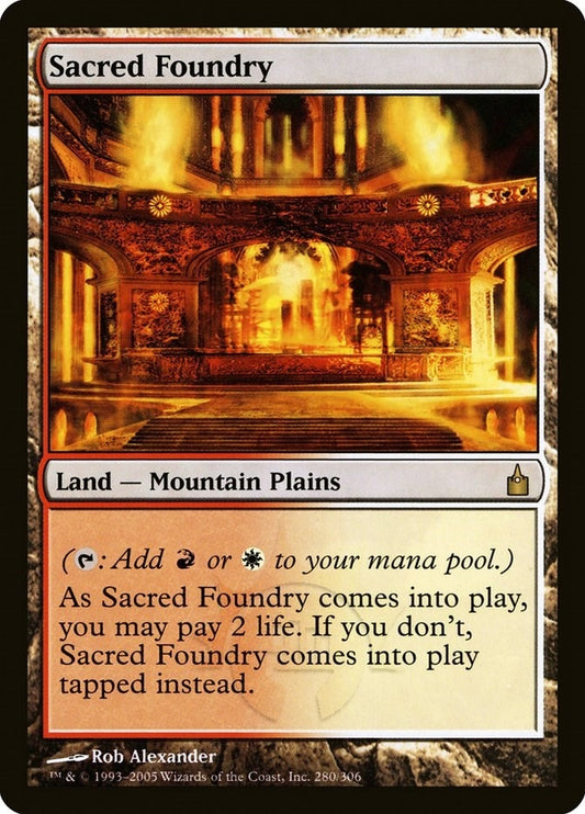 Image for Sacred Foundry (280) - Magic: The Gathering