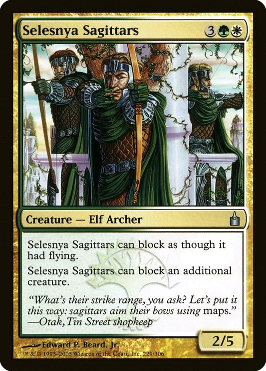 Image for Selesnya Sagittars (229) - Magic: The Gathering