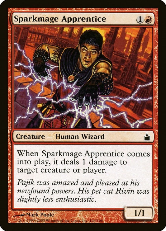 Image for Sparkmage Apprentice (144) - Magic: The Gathering