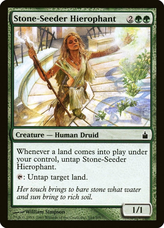 Image for Stone-Seeder Hierophant (184) - Magic: The Gathering
