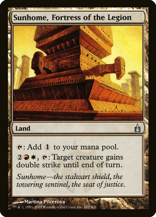 Image for Sunhome, Fortress of the Legion (282) - Magic: The Gathering